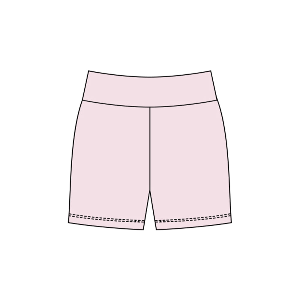 preorder SS0726 yoga light pink girls shorts