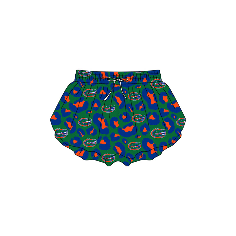 preorder SS0813 Yoga Football Item Camo Girls Shorts