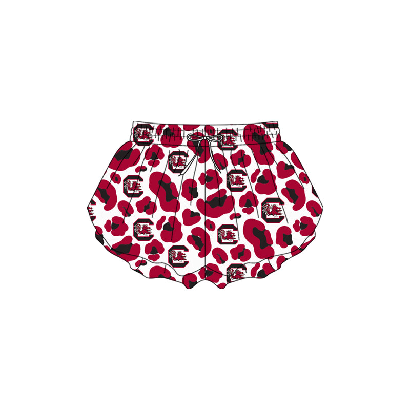 preorder SS0815 Yoga Football Item Camo Girls Shorts