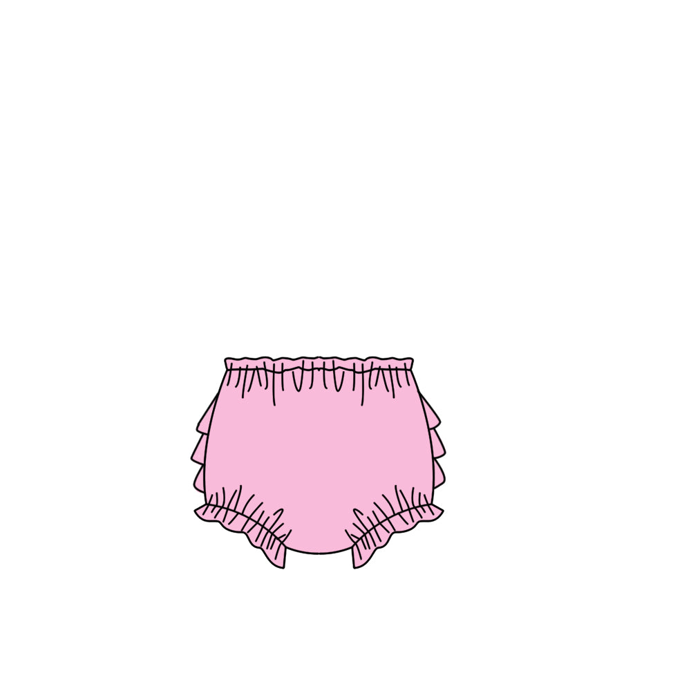 preorder SS0883 Pink Girls Bummies Shorts