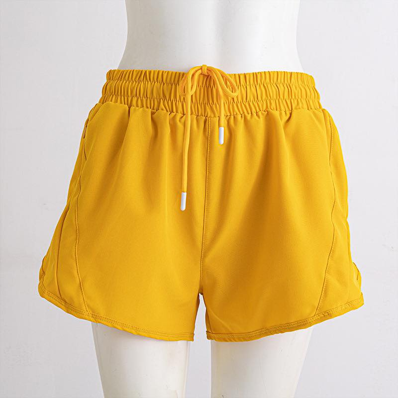 preorder SS0917 Yoga Solid Color Girls Shorts