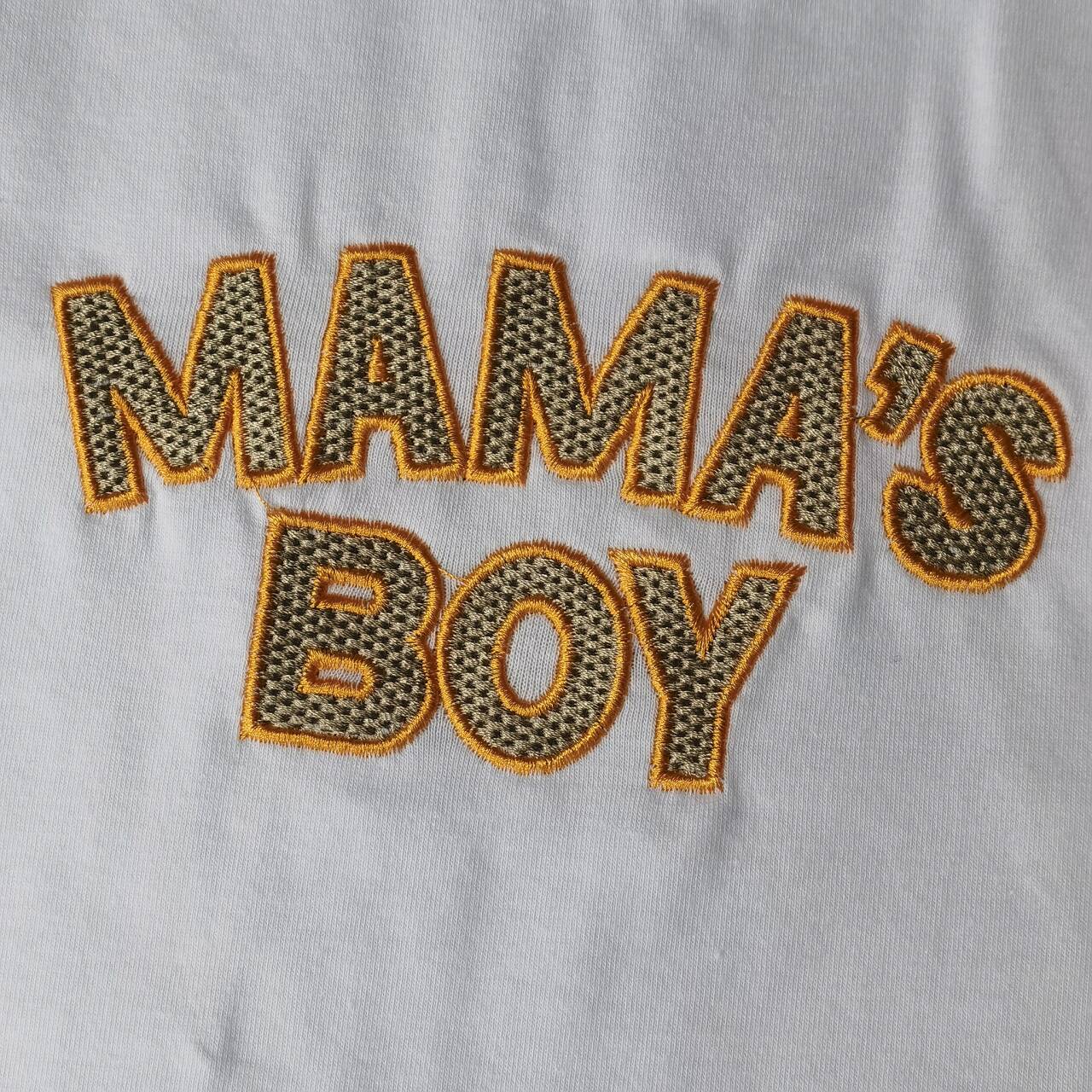 BLP0435 Mamas boy long sleeve pocket pants boys set