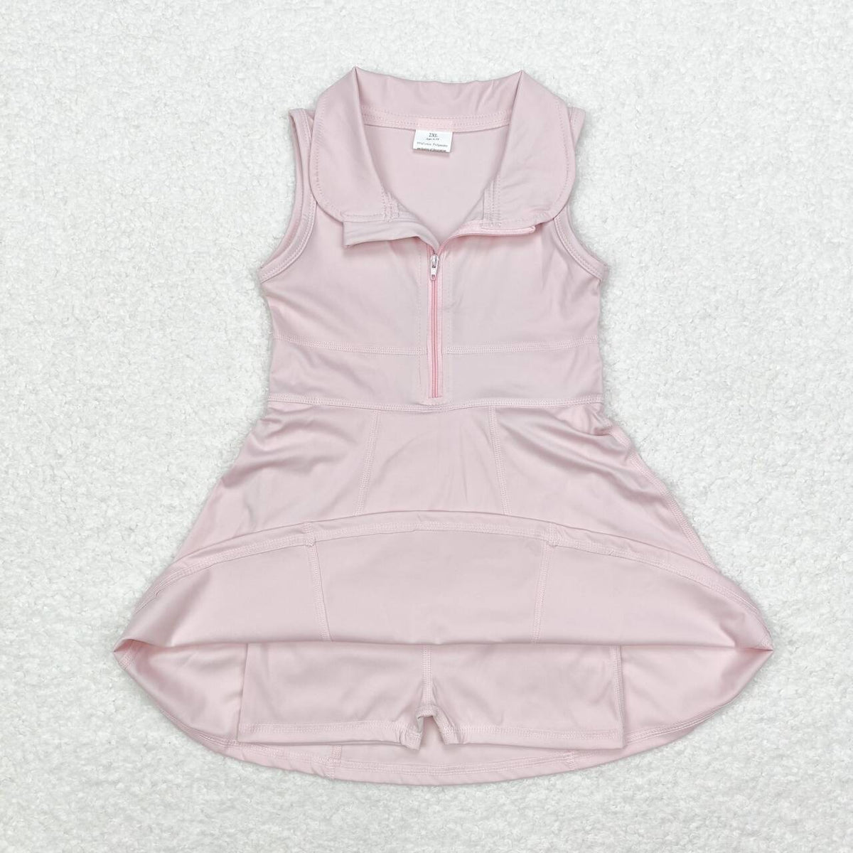 GSD1378 pink sleeveless girls sportswear clothes