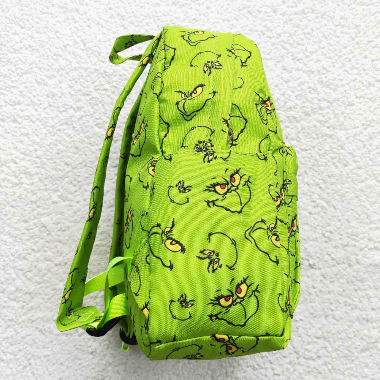 BA0119 Christmas green face bag