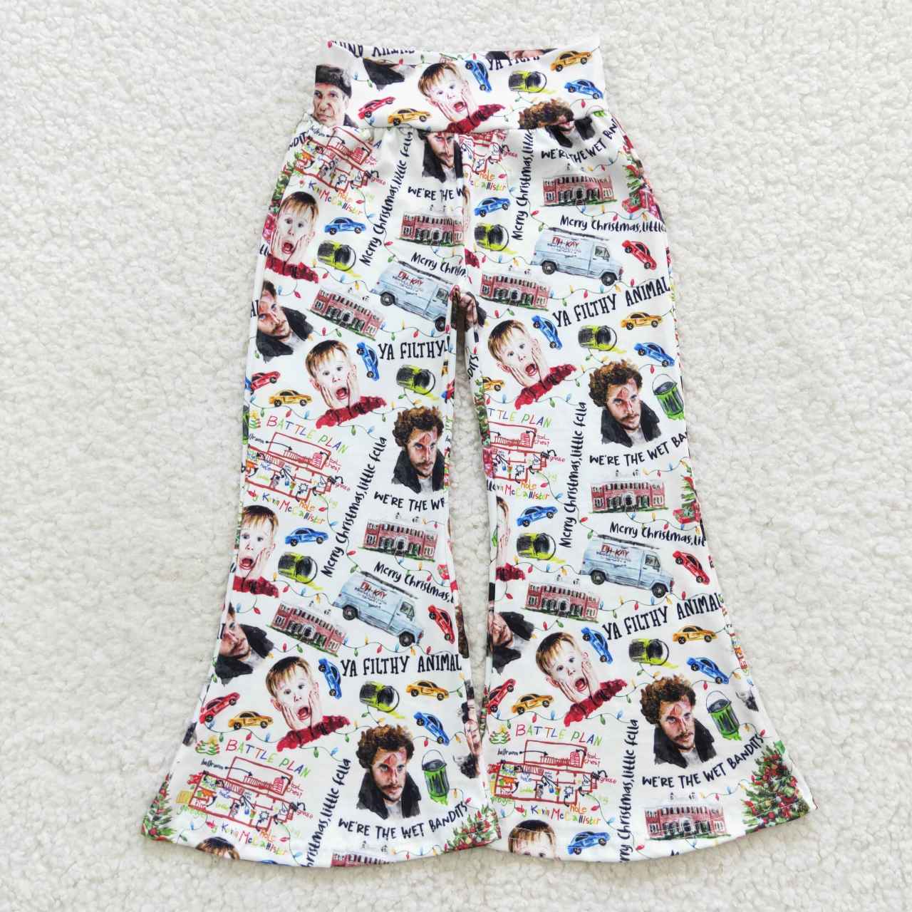 P0235 Christmas little boy girls pants