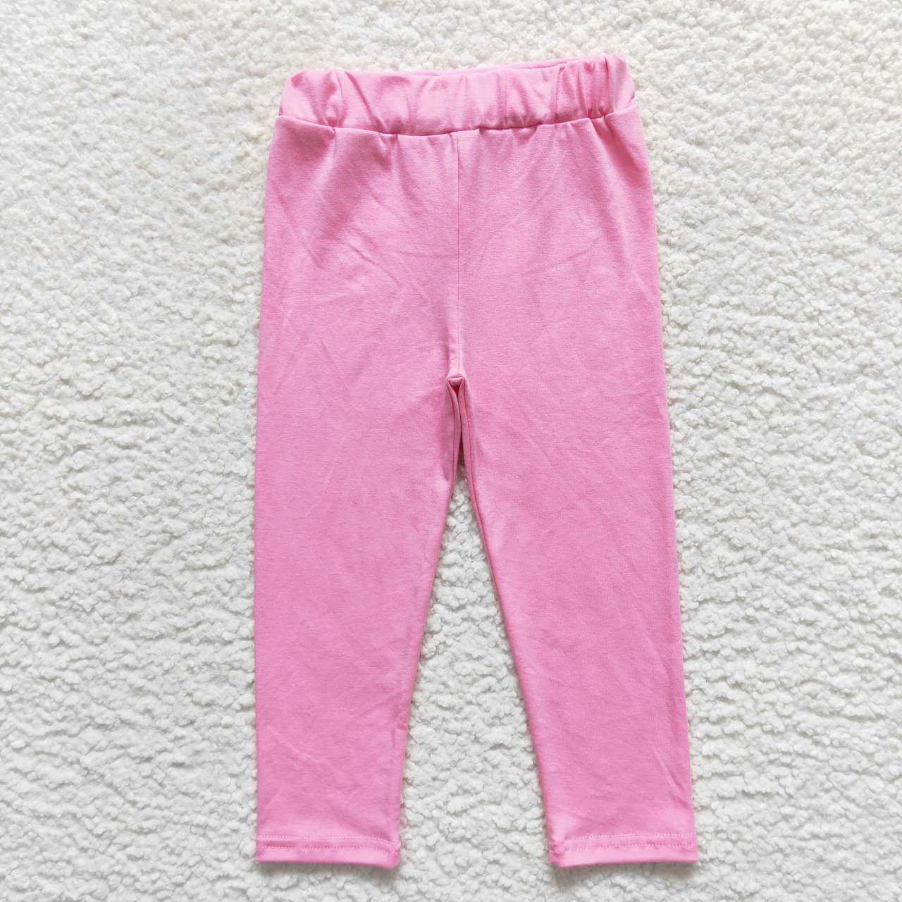 P0212 Pink Cotton Girls Pants