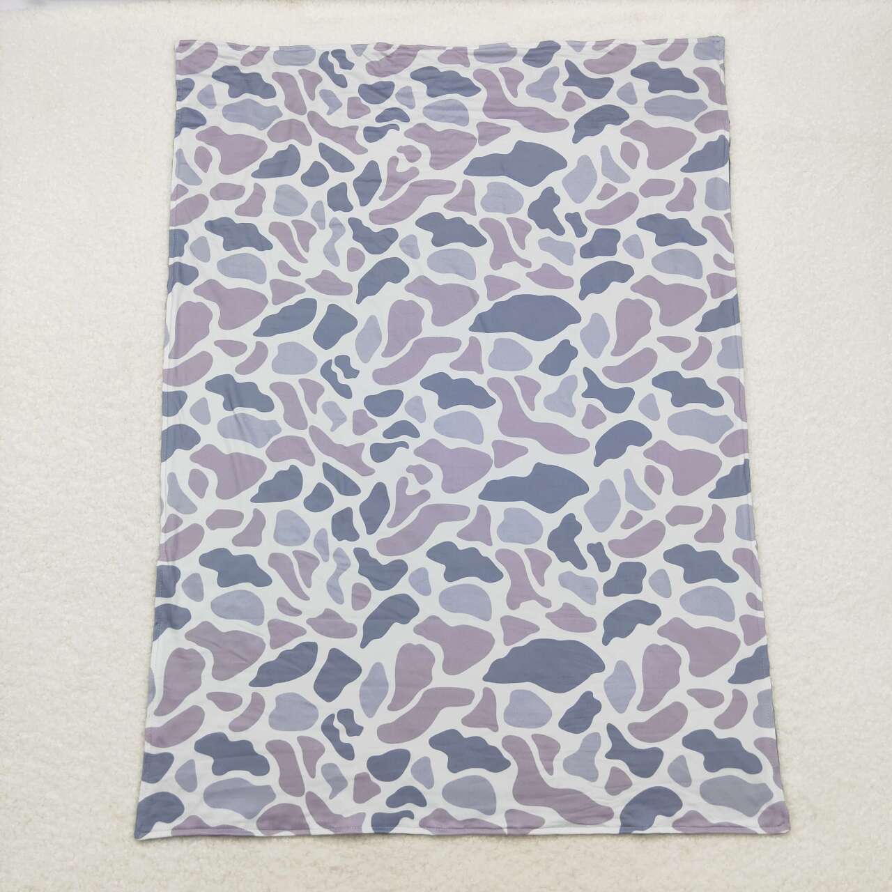 USA SHOP BL0145 grey camo baby blanket