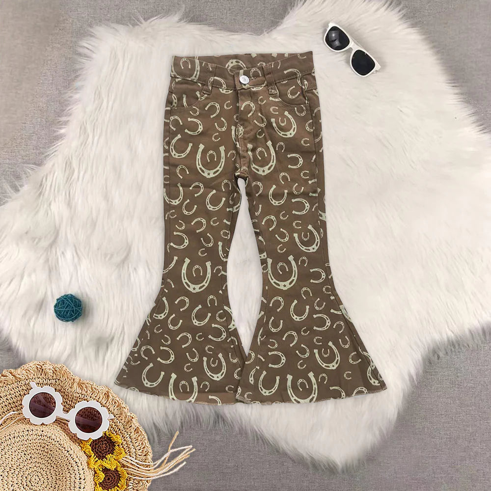 Western cowgirl girls jeans RTS Sibling Clothes