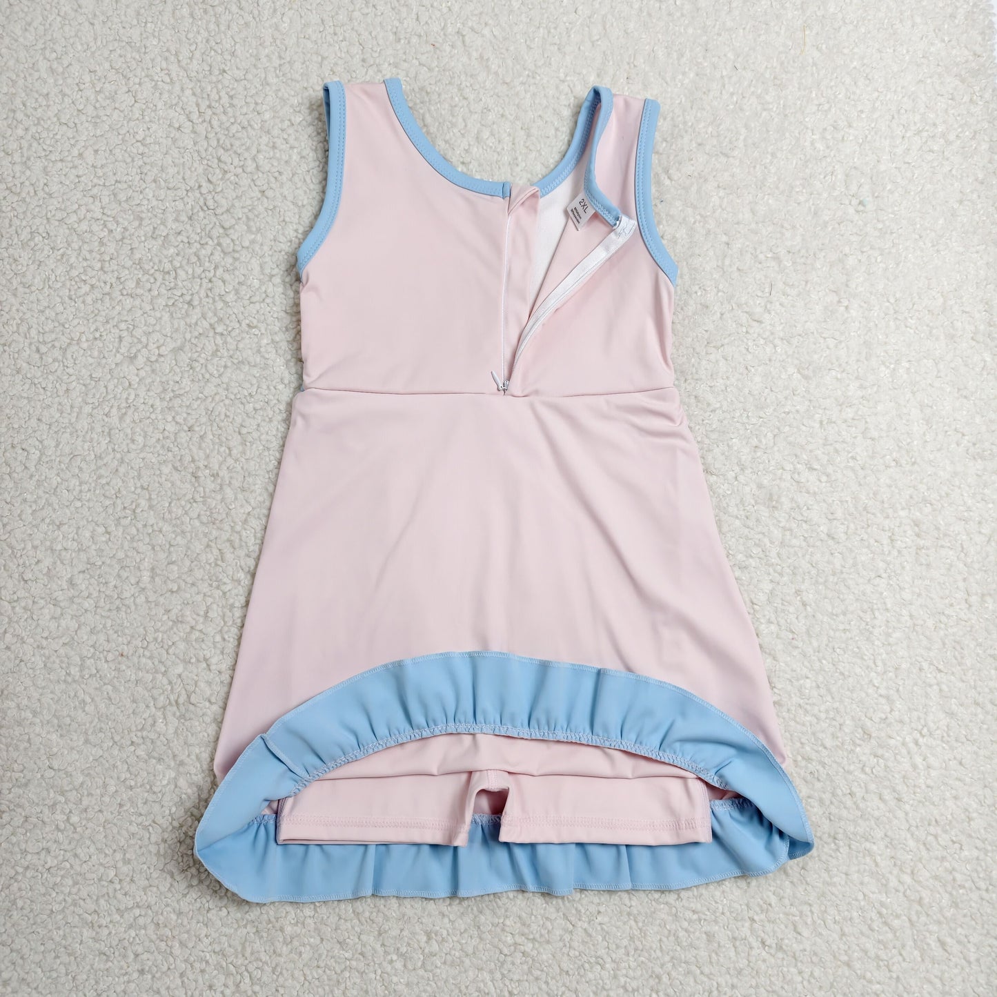 GSD4129 Yoga Pink Skorts Girls Dress