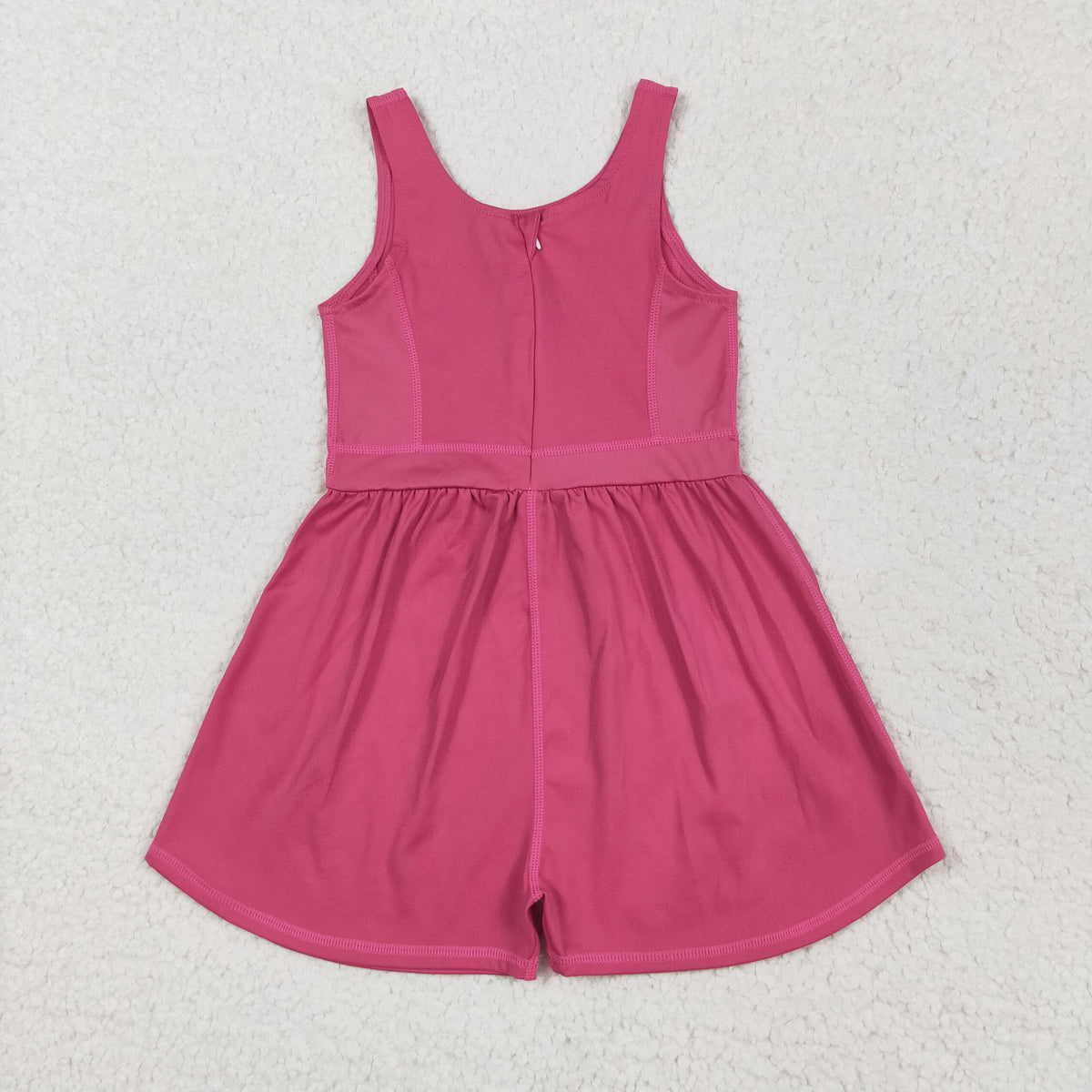 SR3022 yoga solid color hot pink girls jumpsuits