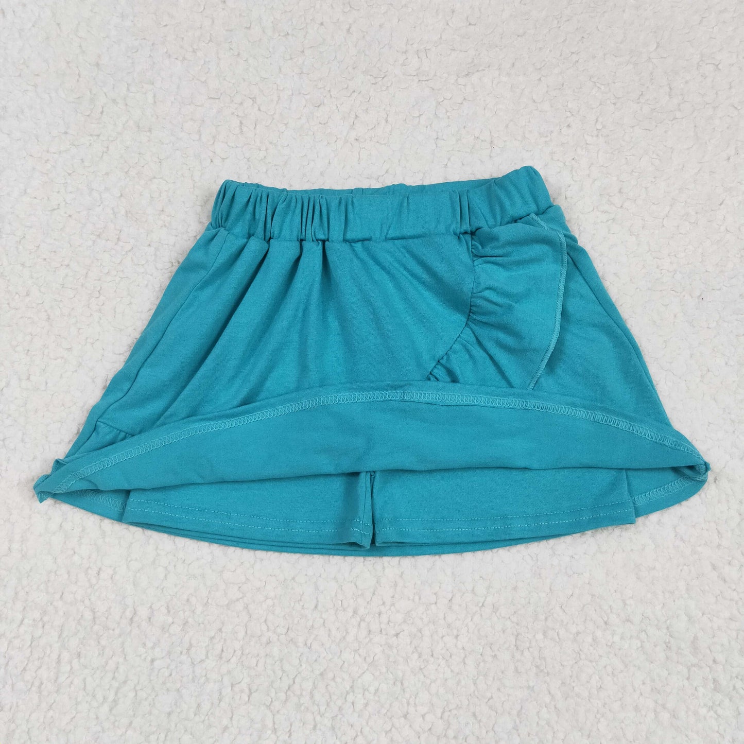 GLK0060 blue ruffles girls skirt