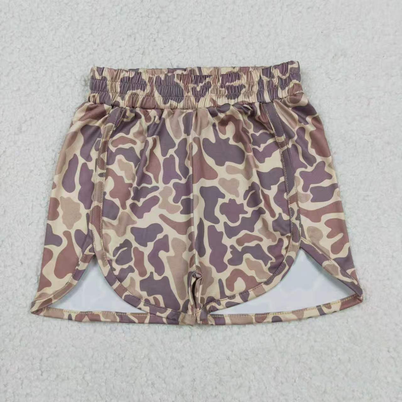 Camo Hoodie Top/Zipper Romper/Shorts Sibling Clothes RTS
