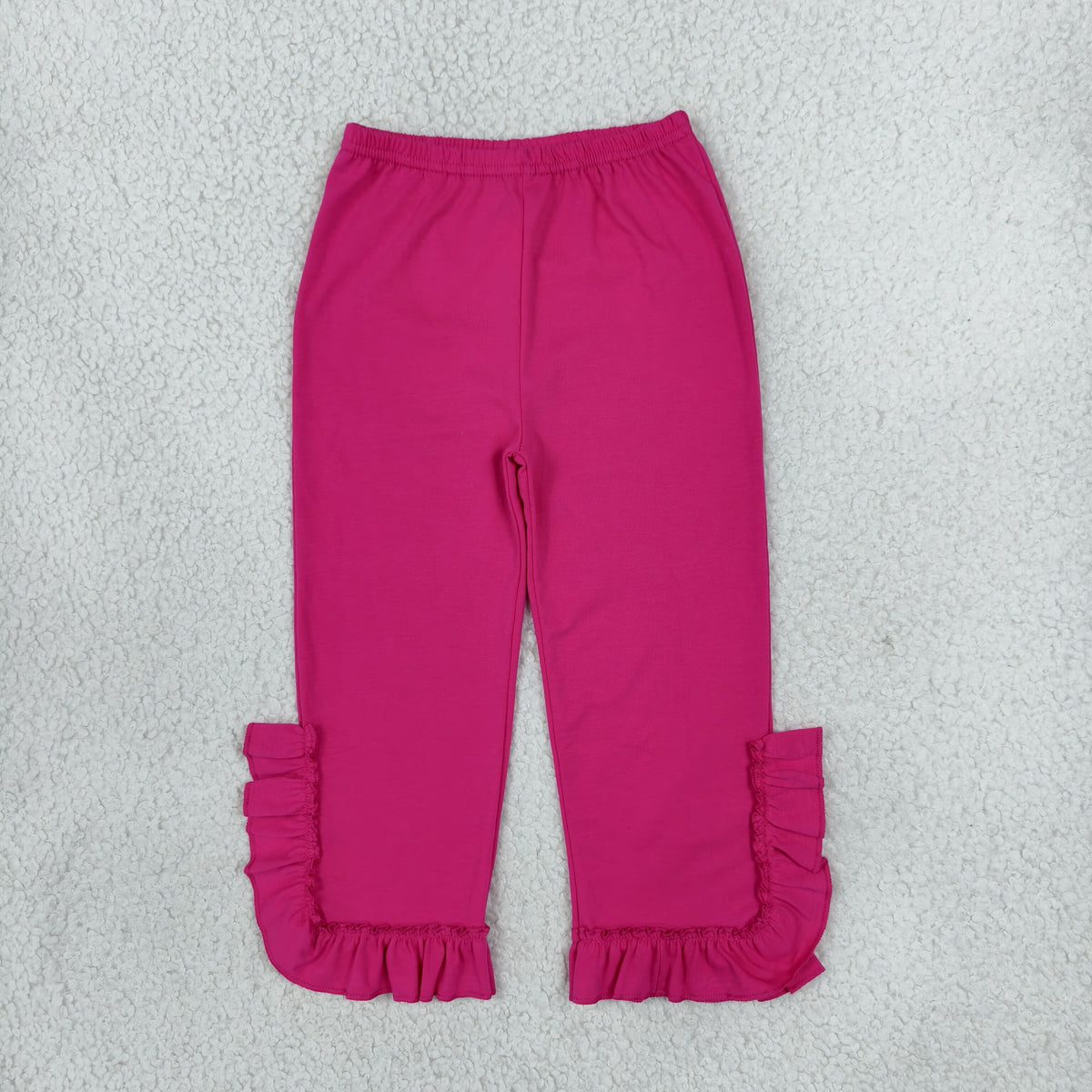P1161 Hot Pink Ruffles Girls Pants