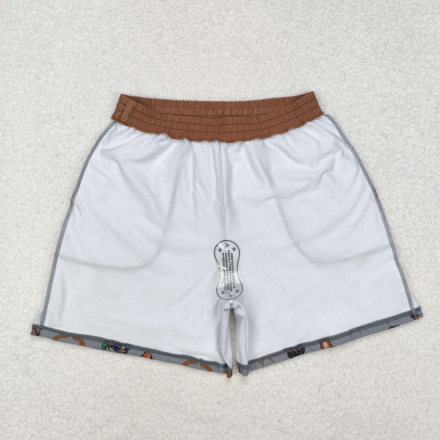 S0470 hunting mallard deer dog grey adult man swimming trunk
