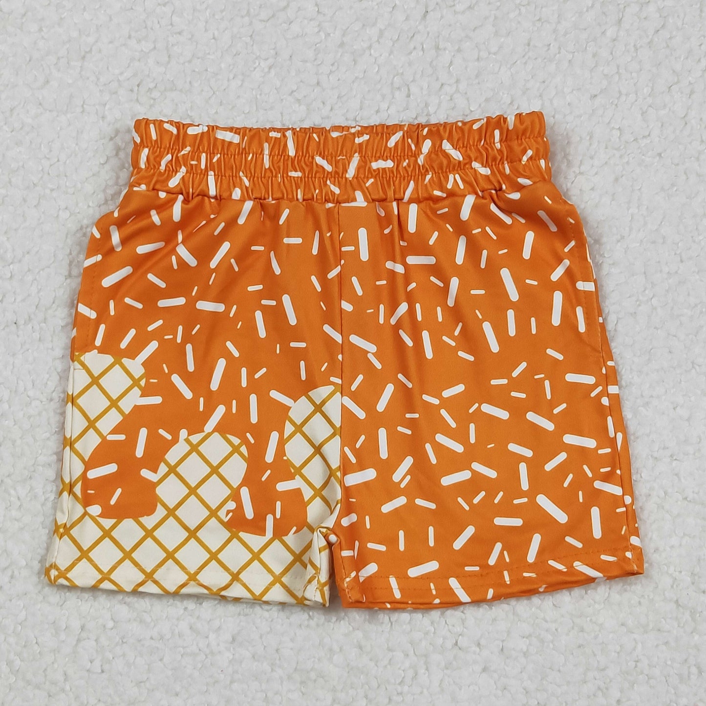 SS0639 ice orange Summer boys shorts