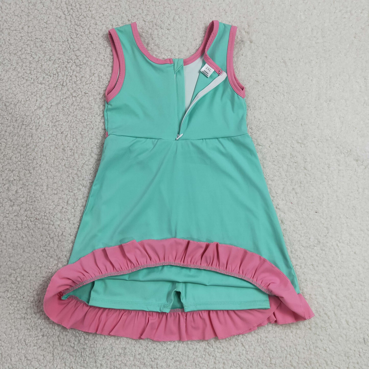 GSD4149 Yoga Blue Skorts Girls Dress