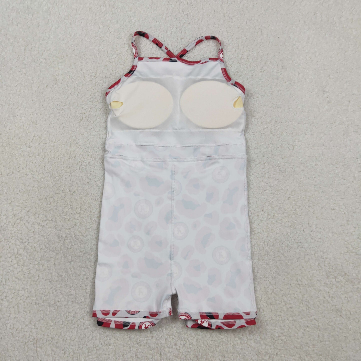GSD3635 Football Item Camo Sleeveless Skorts Girls Dress