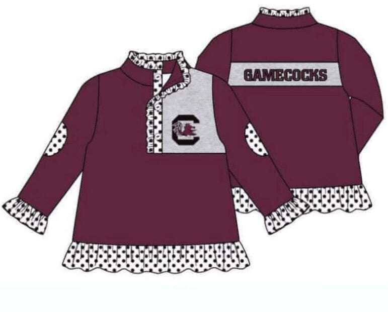 custom S 8.25 Red kids pullover