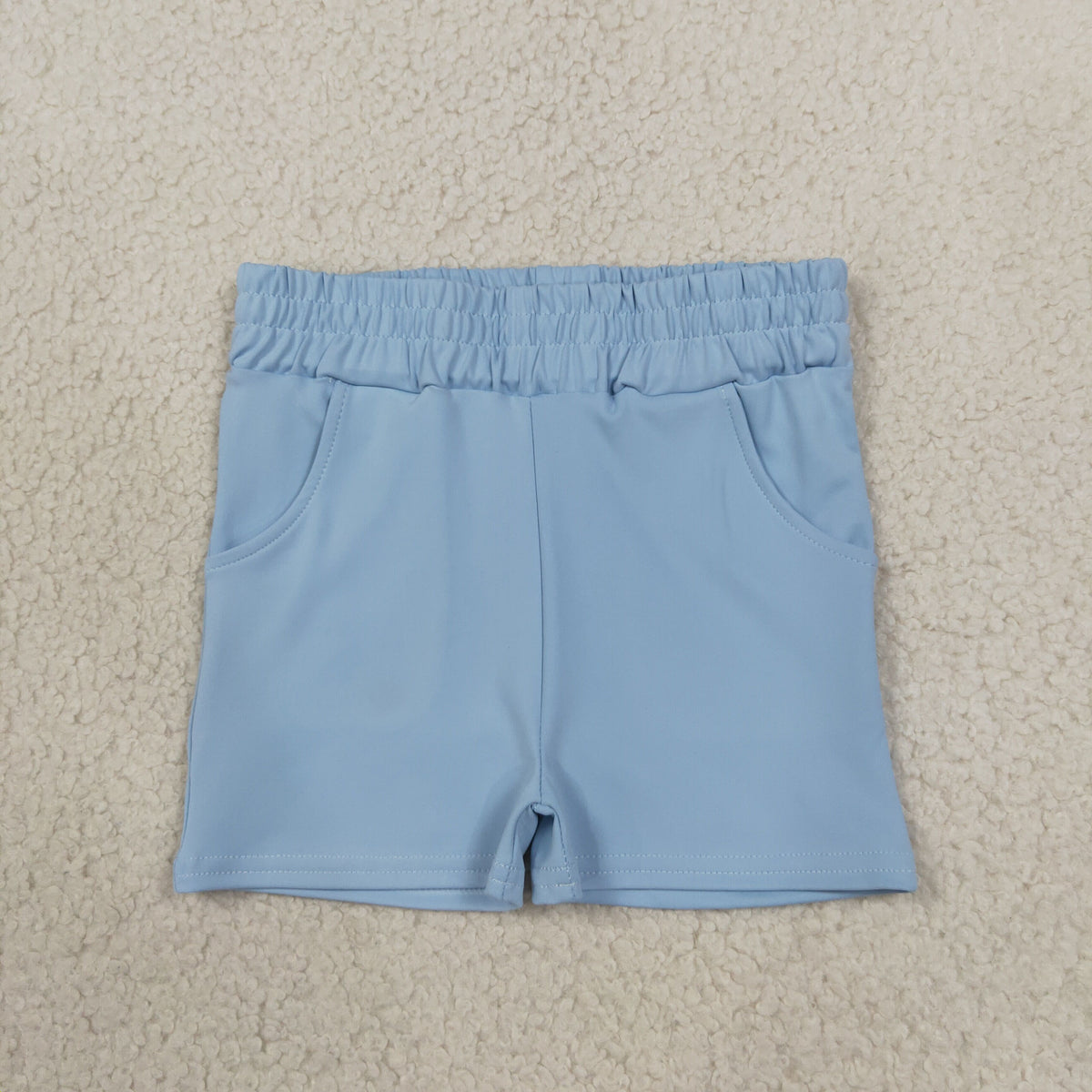 SS0961 Yoga Blue Girls Shorts