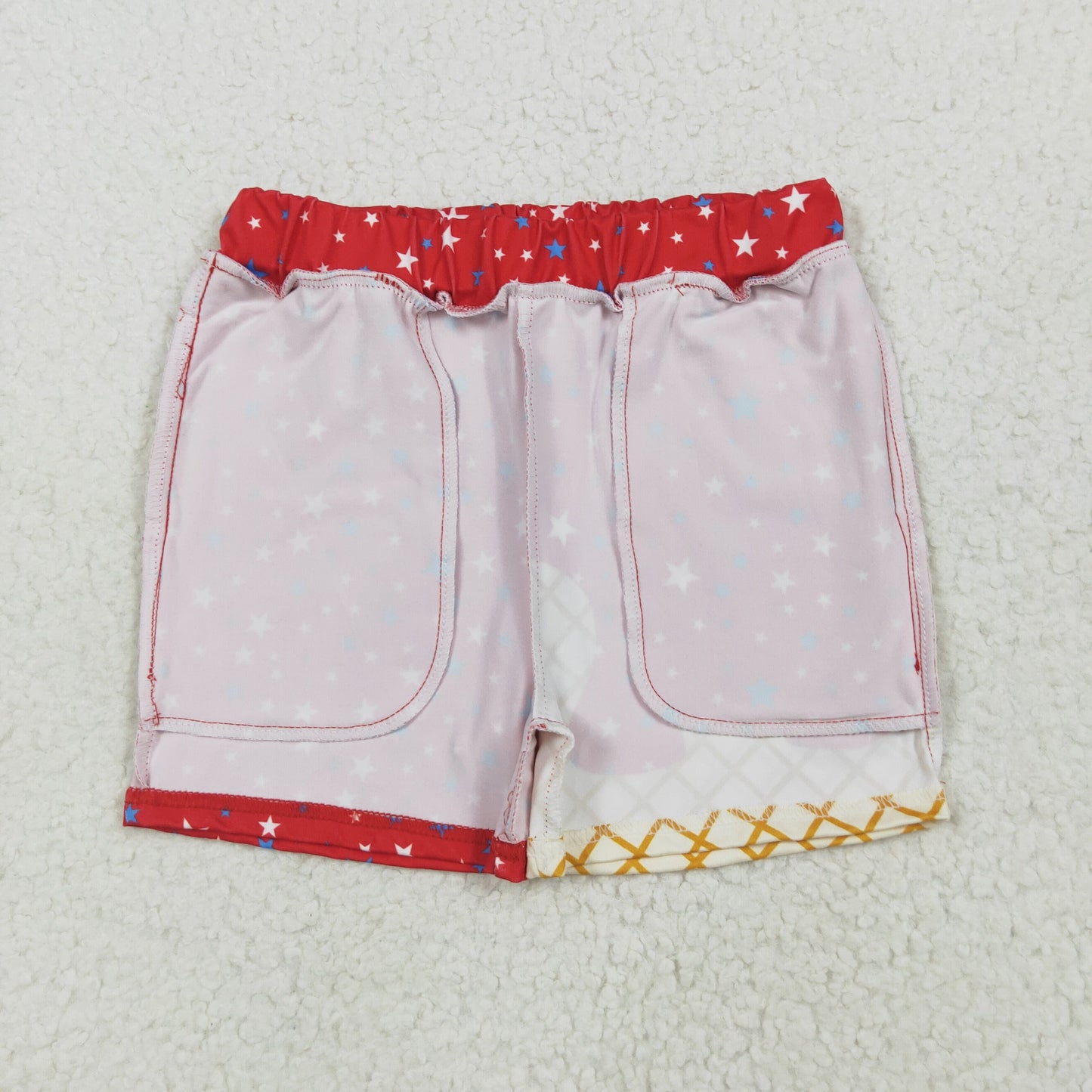SS0612 red ice boys shorts