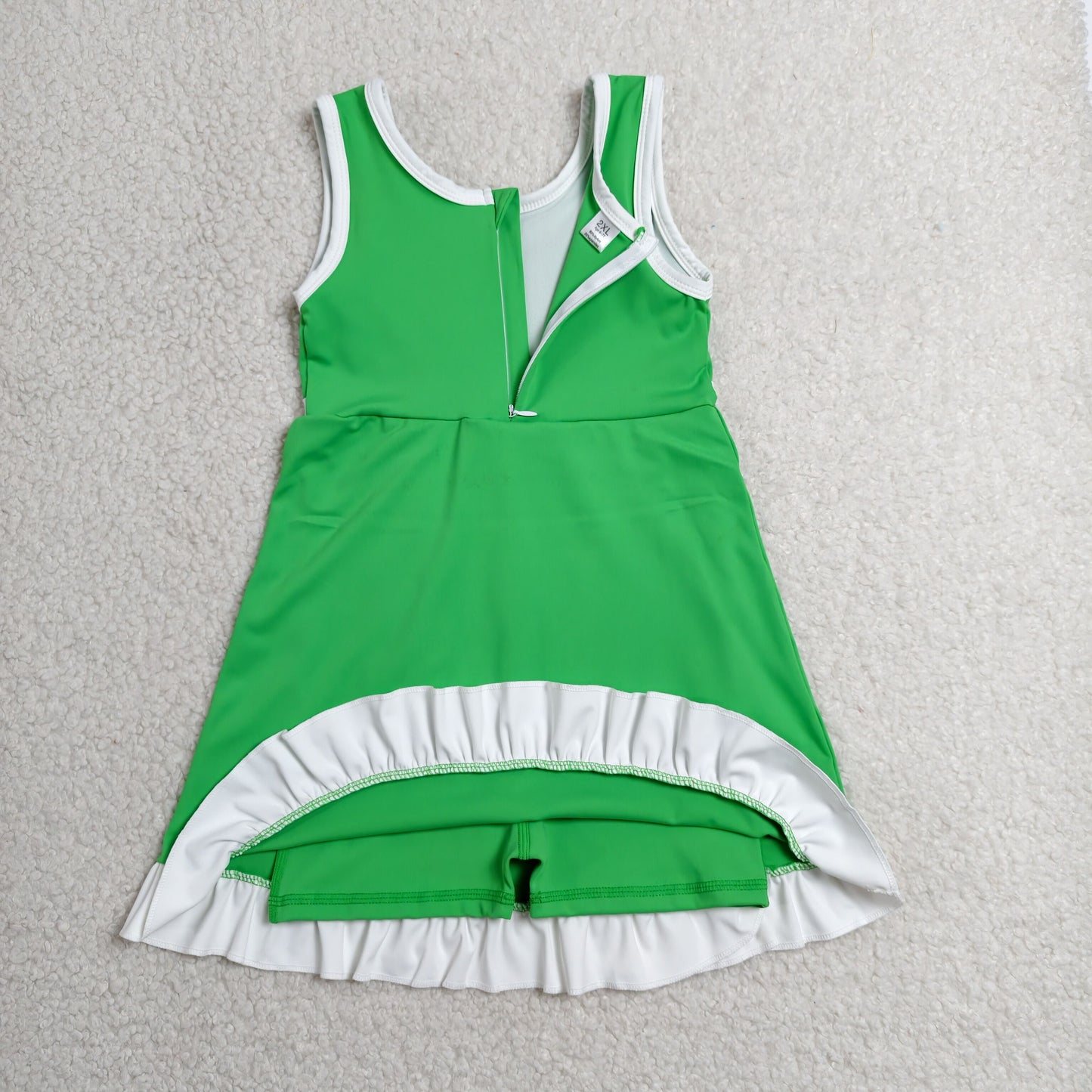 GSD4143 Yoga Green Skorts Girls Dress