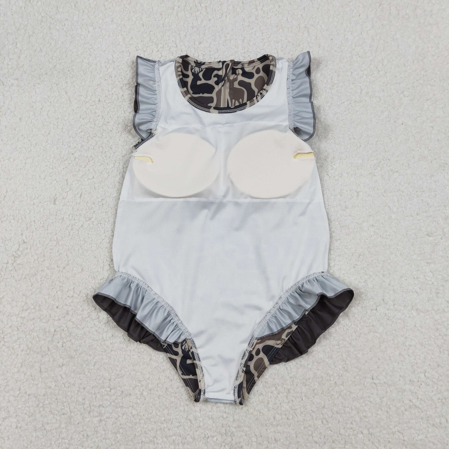 S0597 hunting camo girls swimsuits