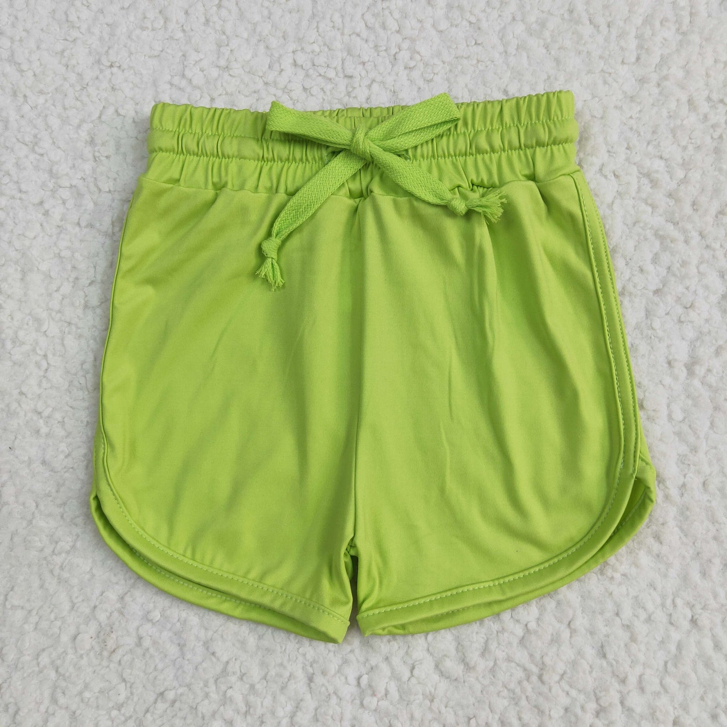 SS0506 yoga yellow girls shorts