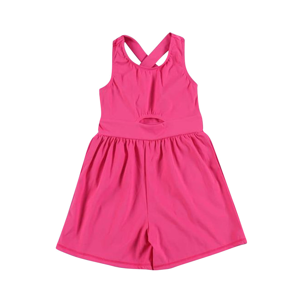 preorder hot pink girls jumpsuits