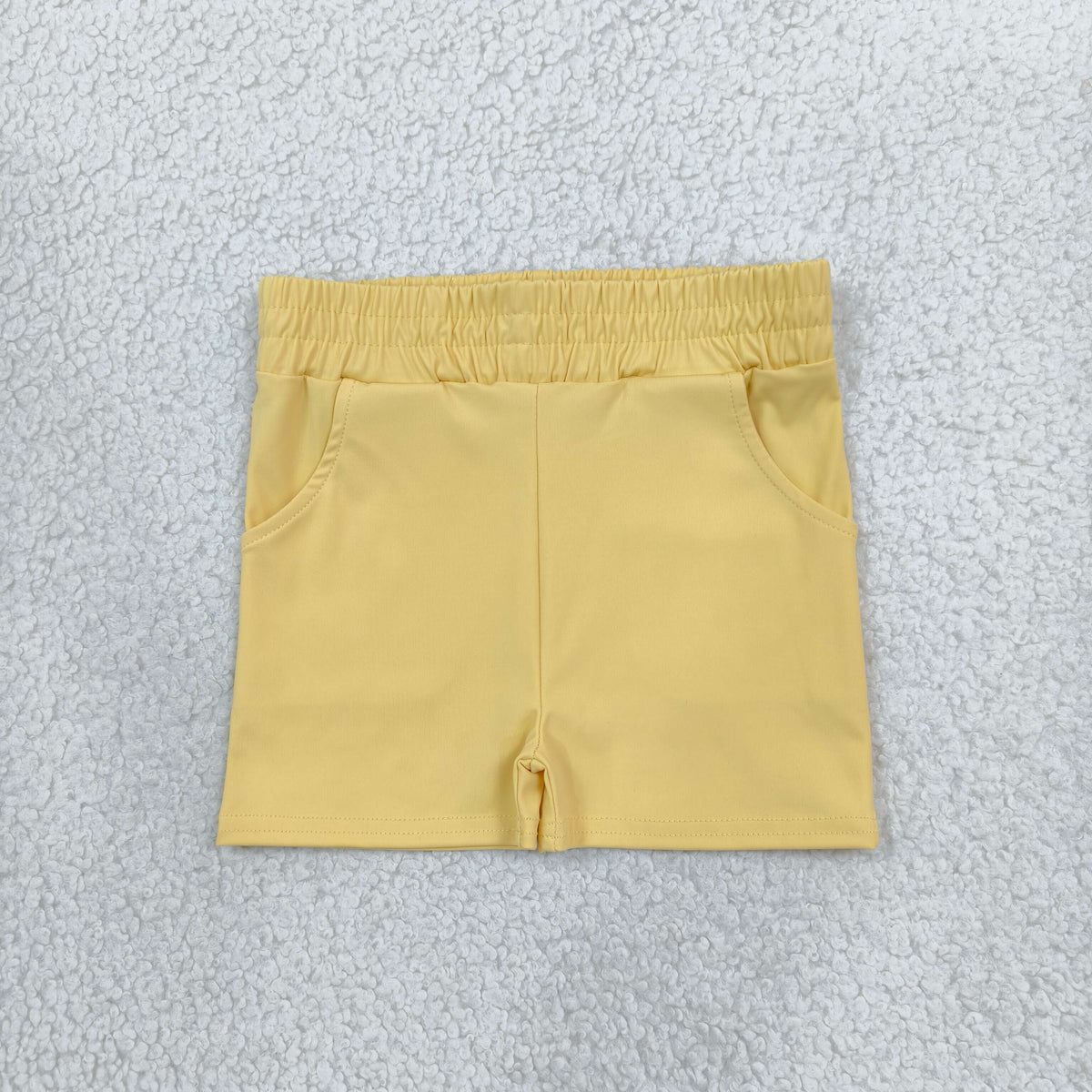 SS0959 Yoga Yellow Girls Shorts