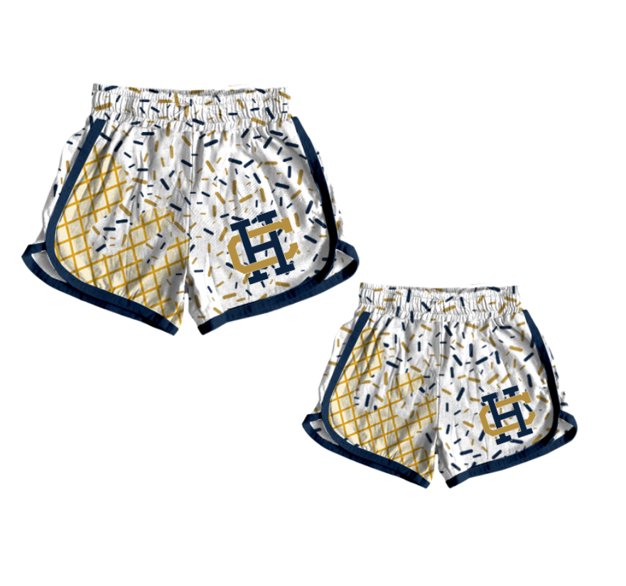 Custom Moq 3 football team Mama and Me shorts sibling clothes