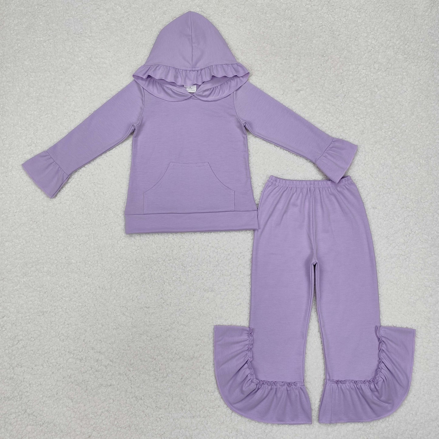 colorful pocket hoodie pants girls set RTS sibling clothes