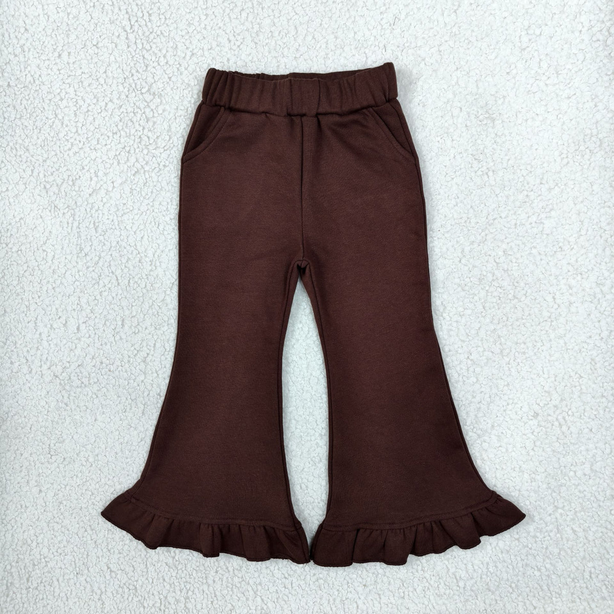 P1074 Maroon Sweatshirt Girls Pants