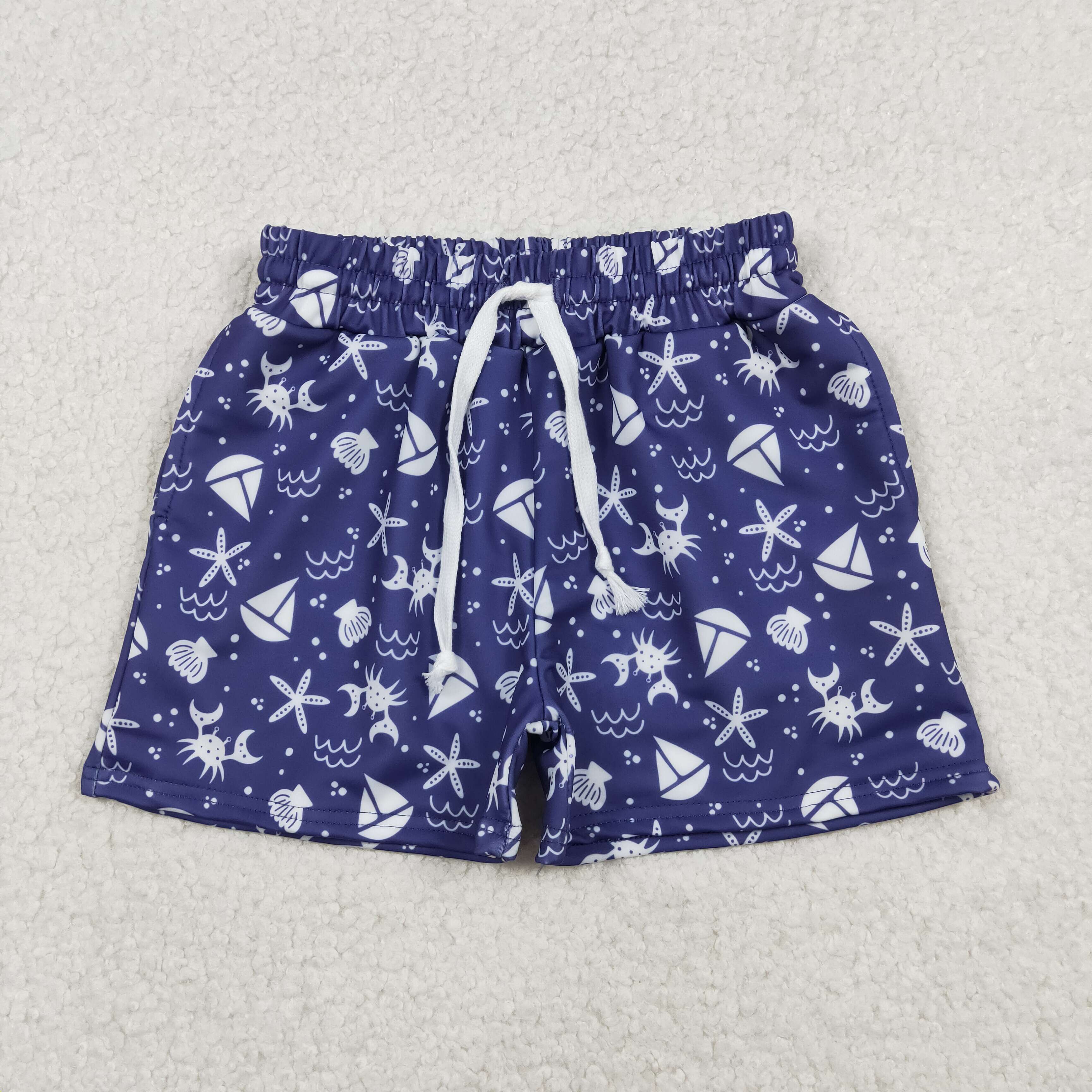 S0587 sailboat starfish crab boys swimming trunk – Yiwu Zhihao