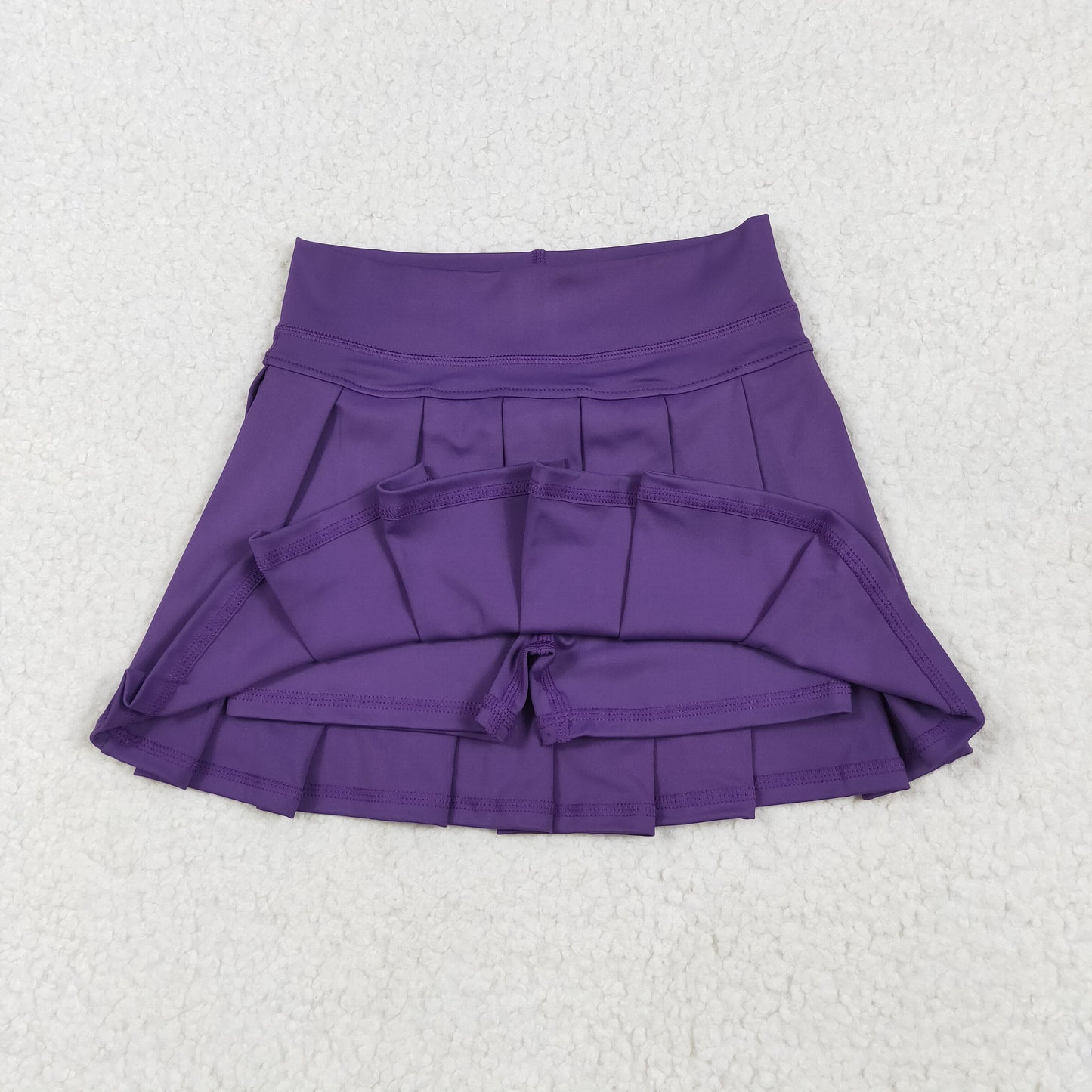 yoga GLK0086 purple skirt with shorts girls skirt