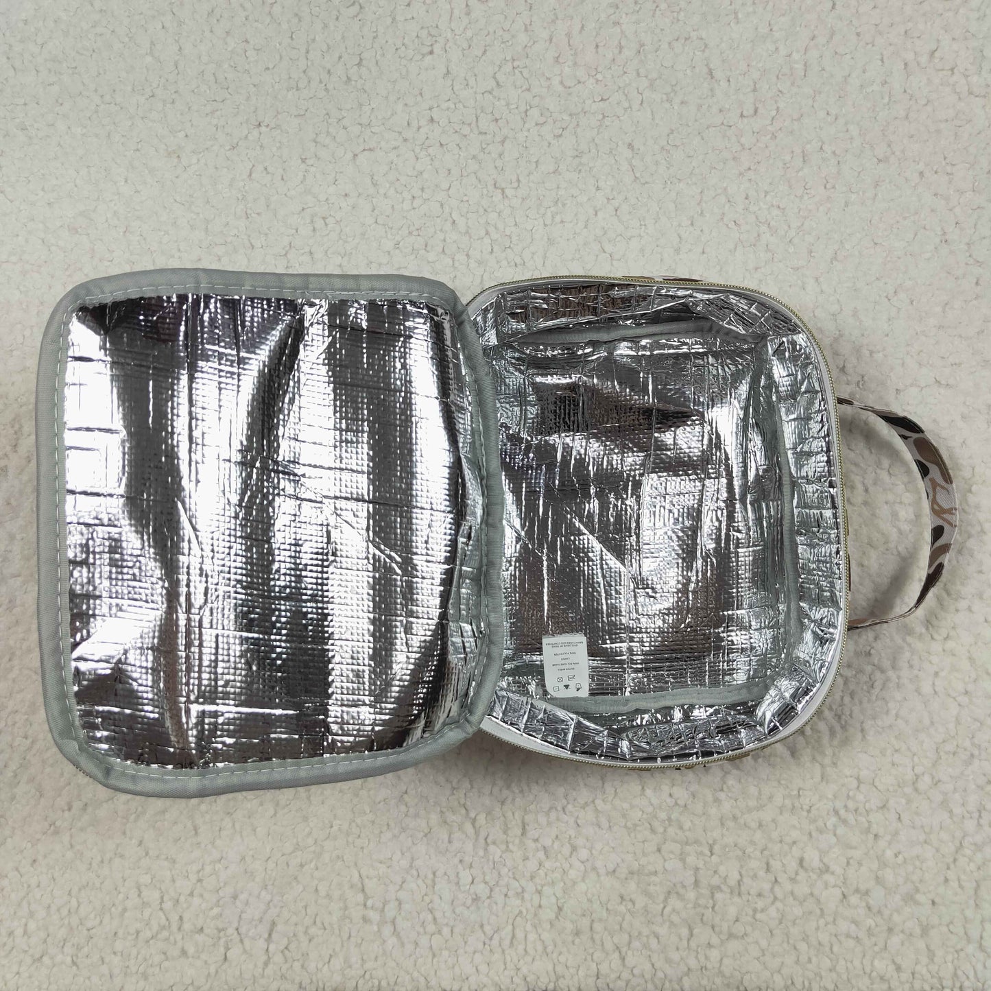 BA0305 hunting camo mallard duck dog lunchbox lunch bag