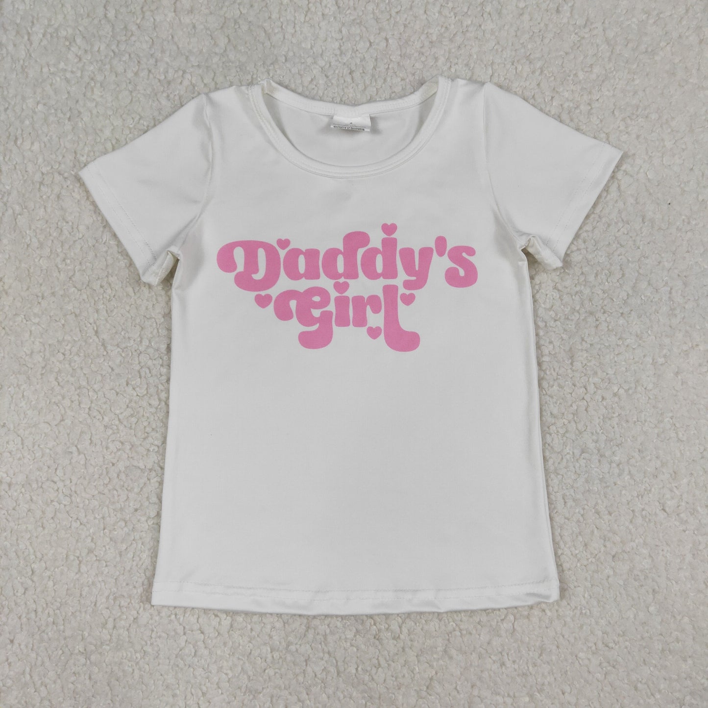 GT1566 Daddy's Girl Short Sleeve Girls Top