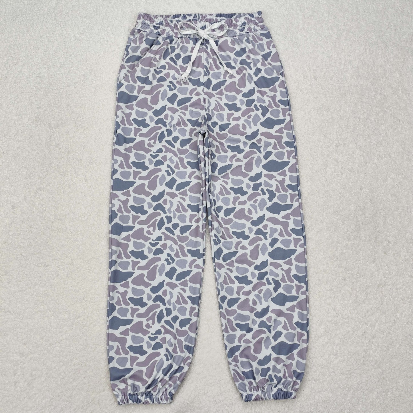 P0727 Hunting Camo Grey Camo Yoga Adult Women Pants