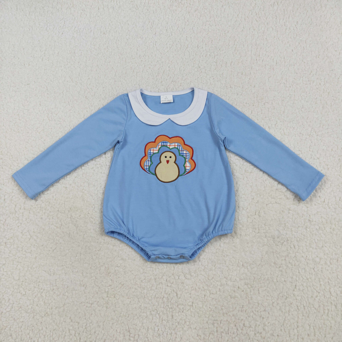 Embroidery Thanksgiving turkey RTS Sibling Clothes