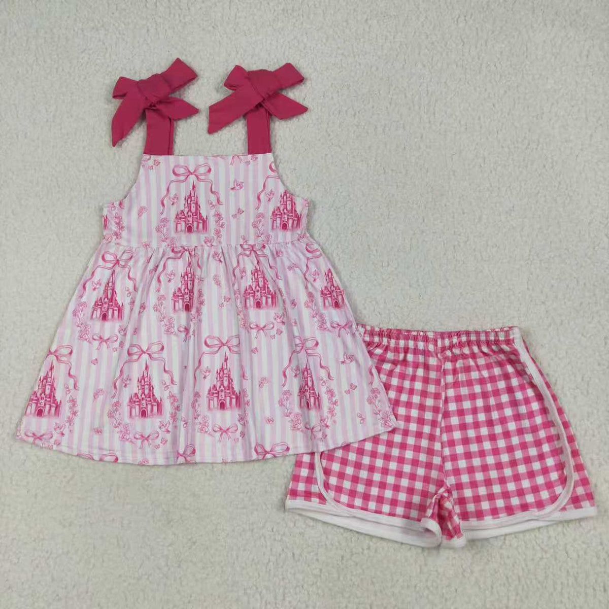 cartoon castle bows Sibling Clothes RTS sibling clothes