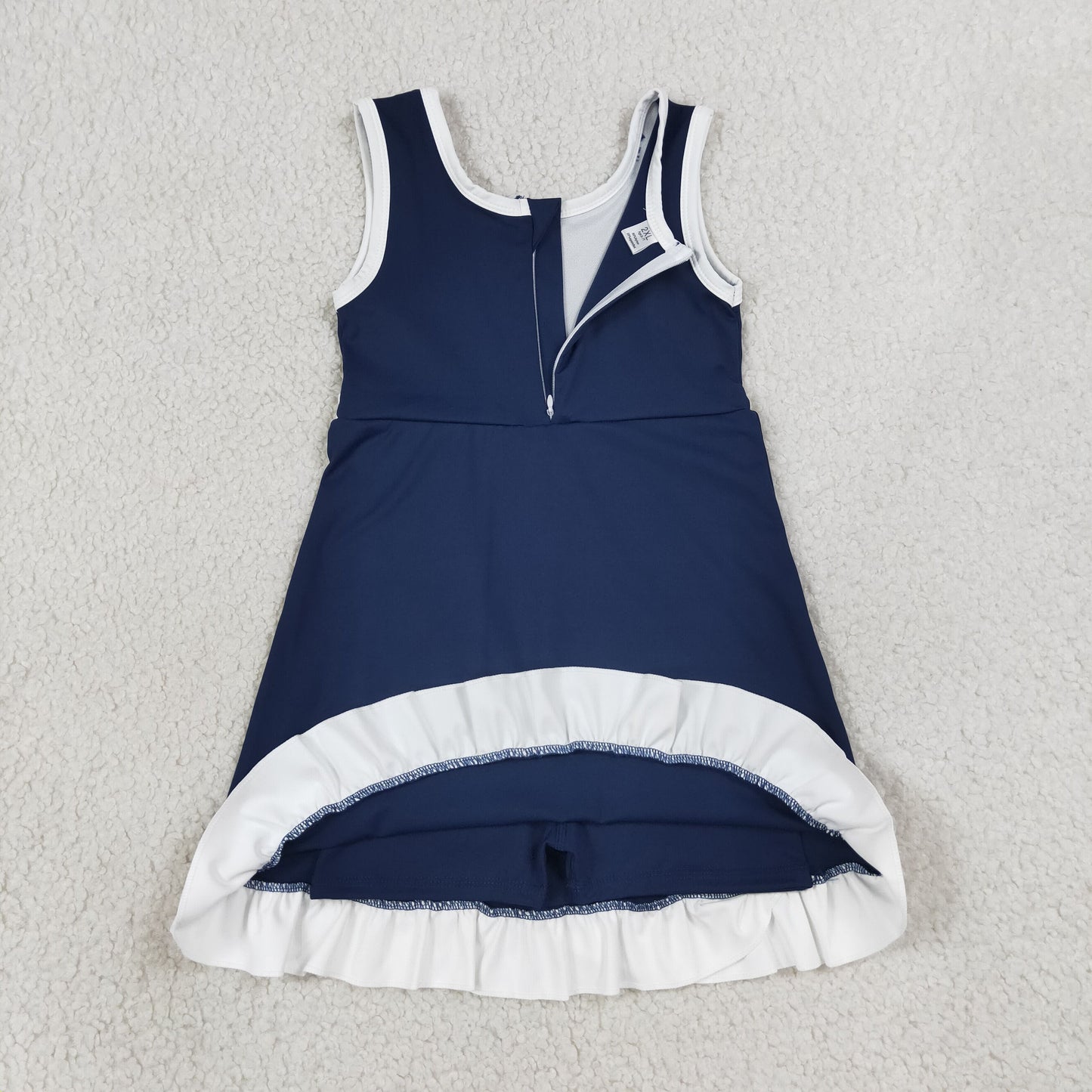 GSD4145 Yoga Navy Blue Skorts Girls Dress