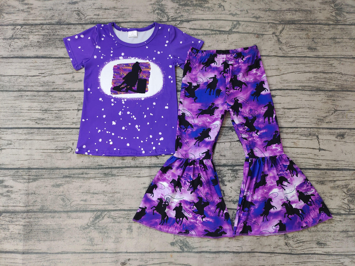 GSPO0203 Purple Barrel Racing Set