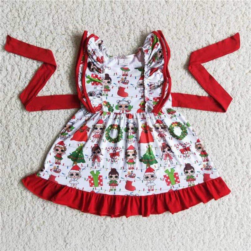 Baby Girls Casual Christmas Dress