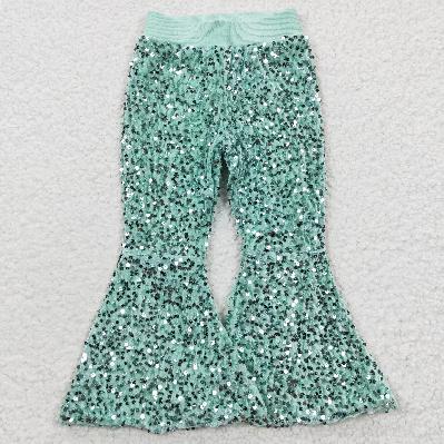 Colouful Sequin lining Girls Pants