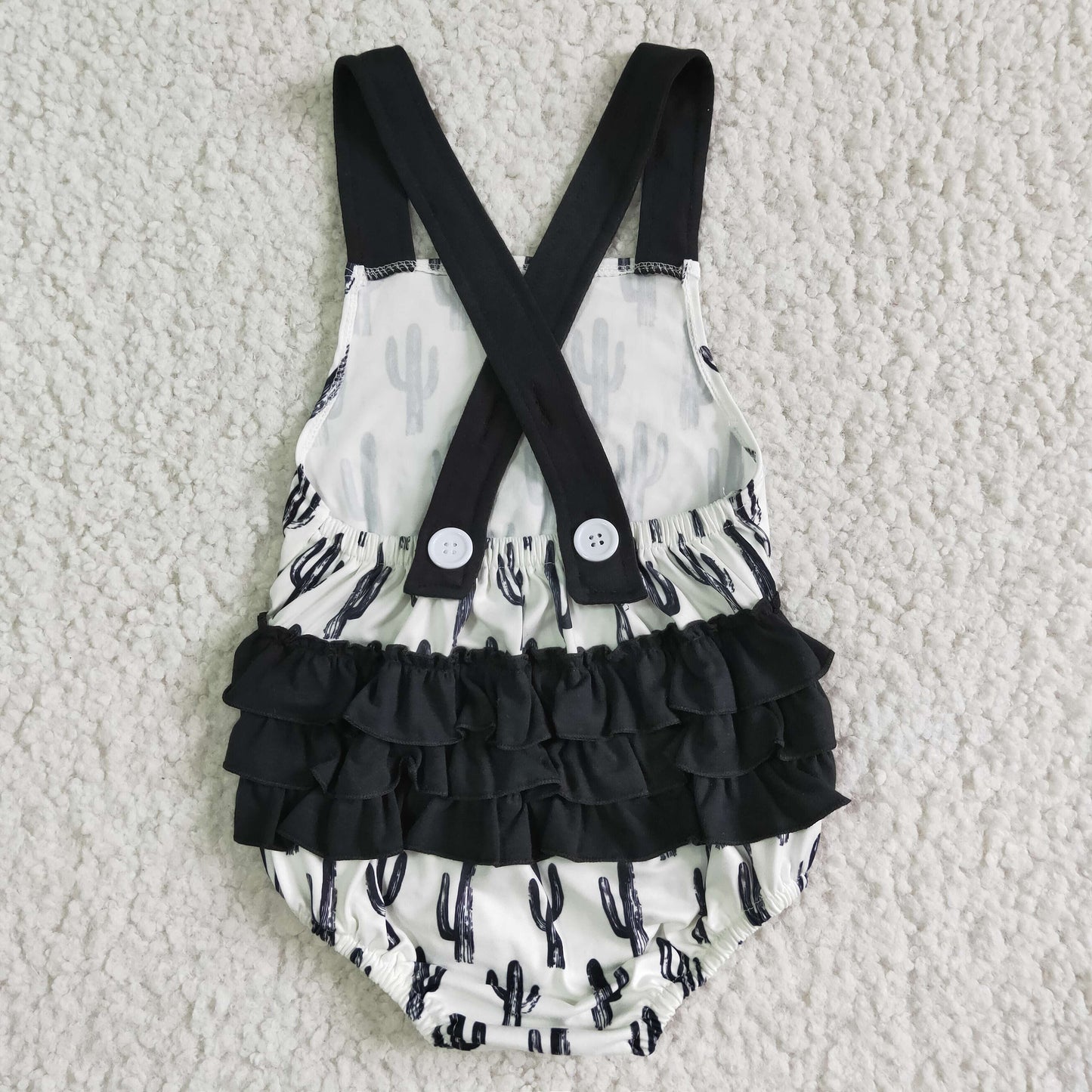 SR0016 Girls Cactus Romper