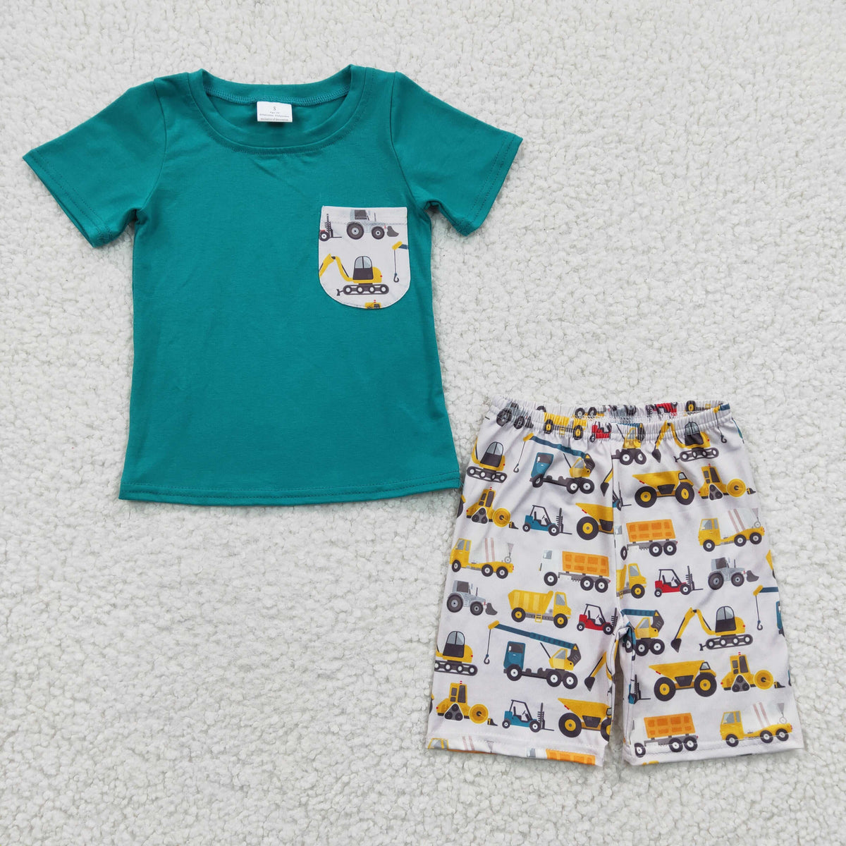 BSSO0118 Car Boys Tractor Summer Pocket Set