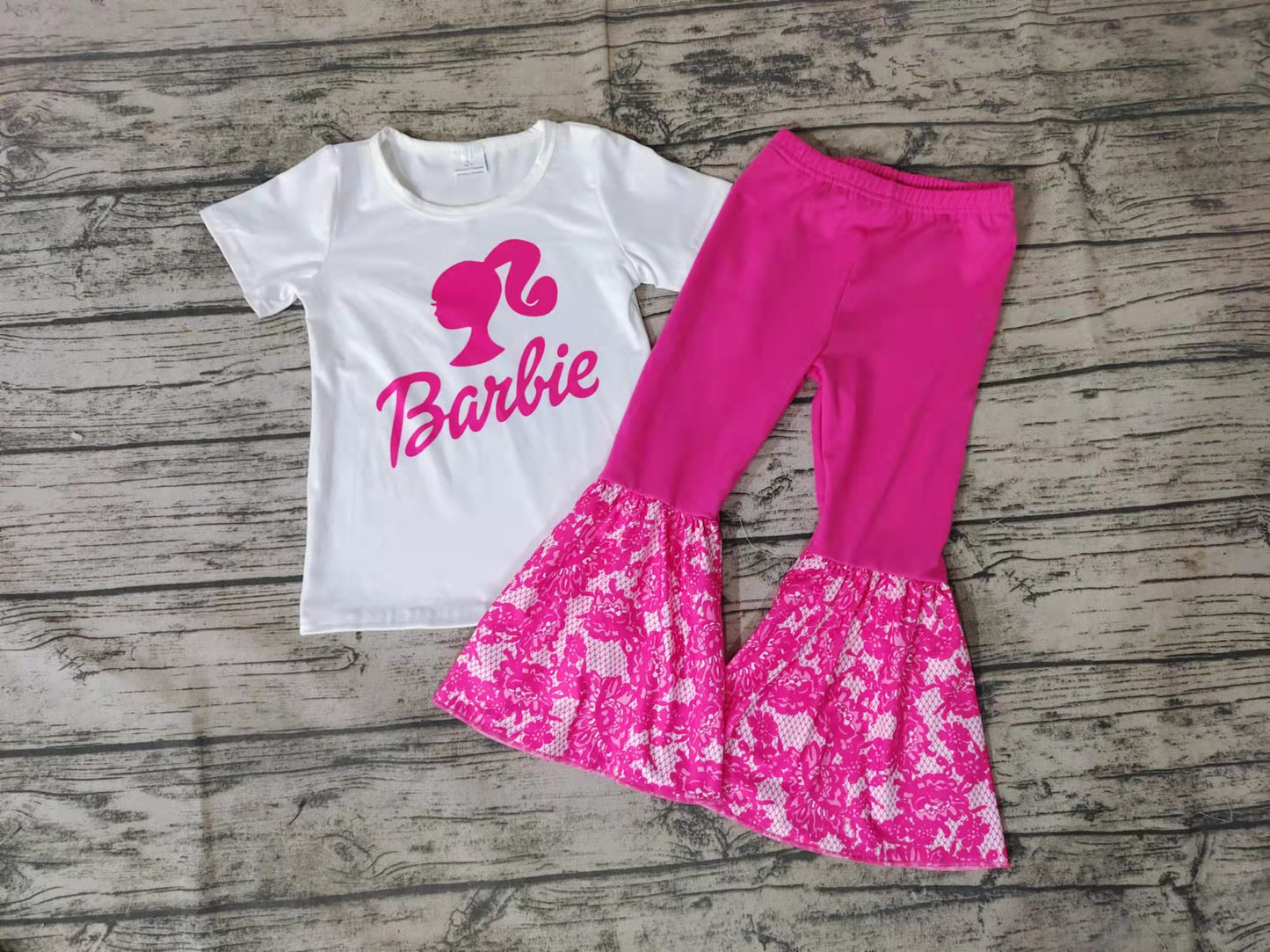 GSPO0055 Pink Casual Baby Girls Outfits