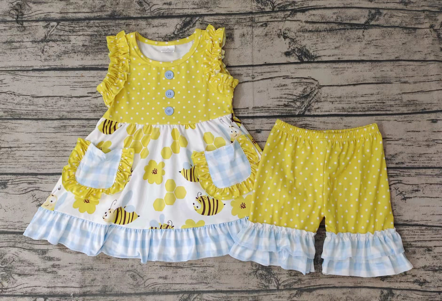 GSSO0086 Bee summer girls set