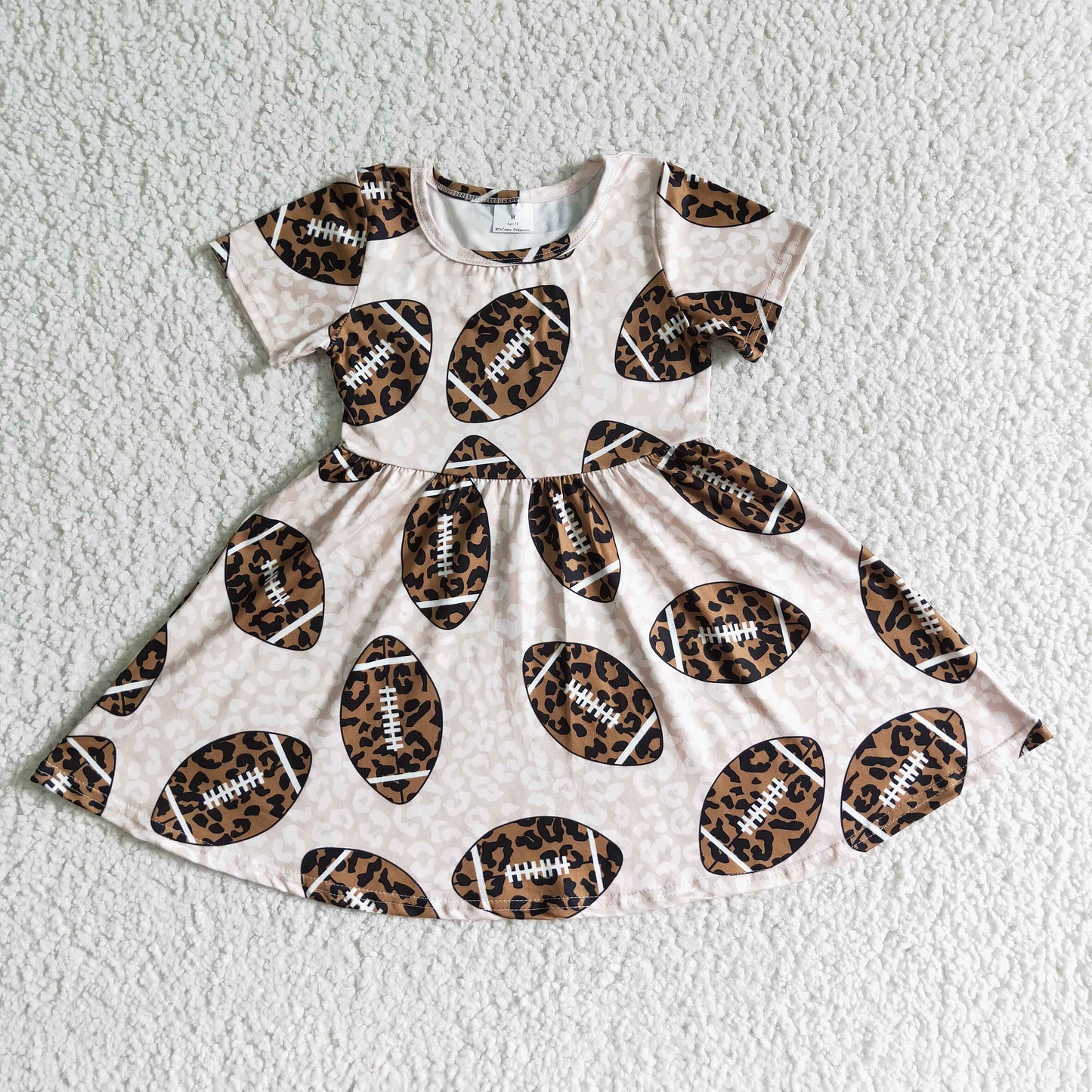 GSD0092 Football Baby Girls Dress