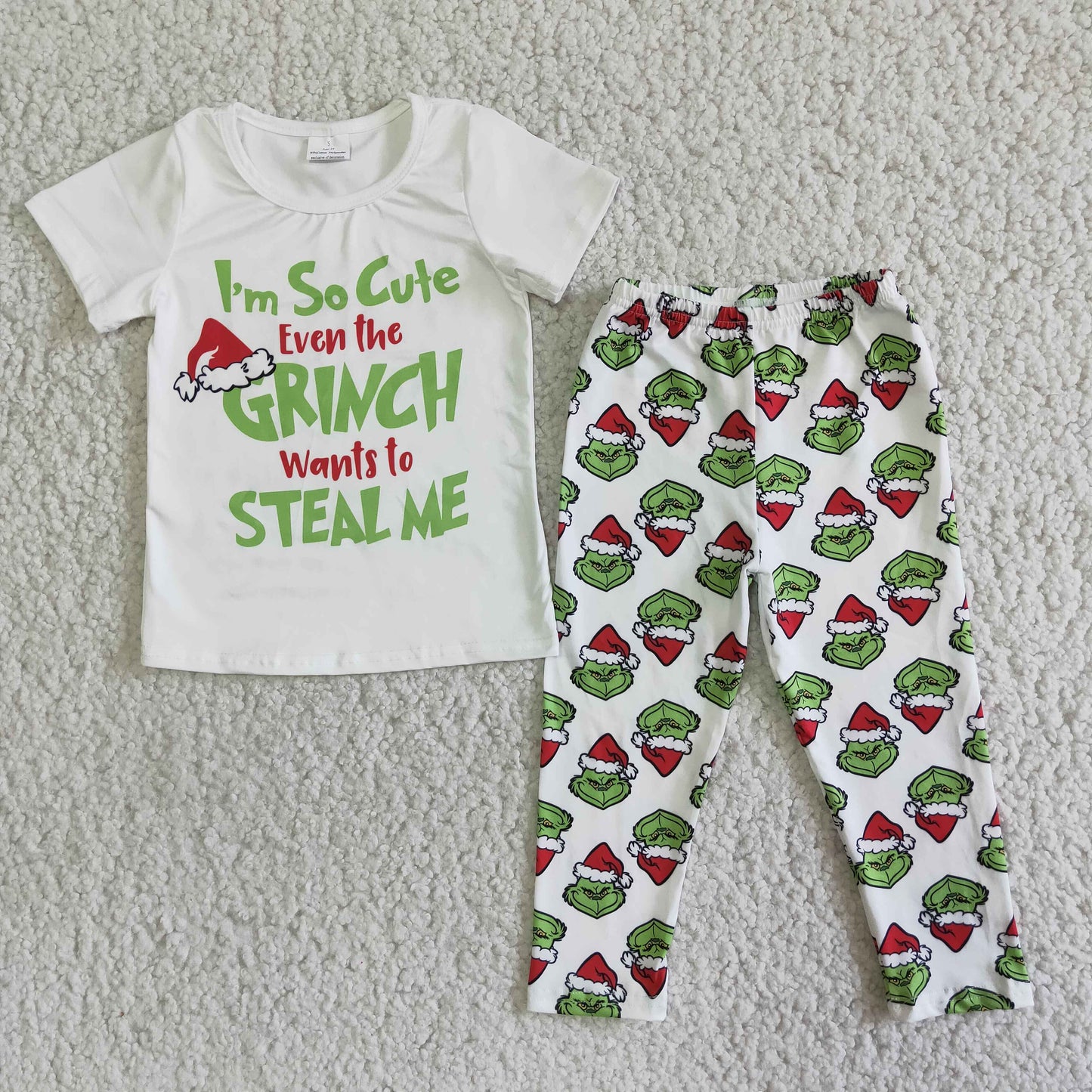 Christmas Green Baby Kid set
