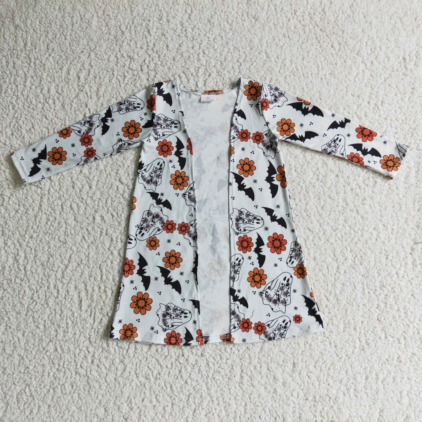 GT0042 Halloween Bat Kids Cardigan